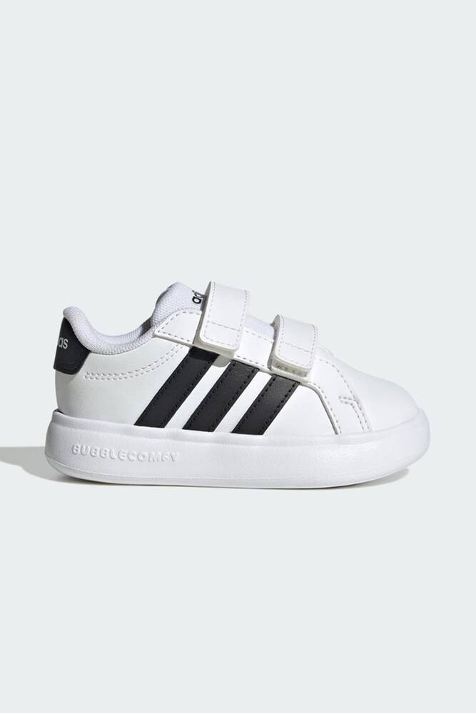 Adidas Bebek Grand Court 3.0 Ayakkabı JS4906 Beyaz 