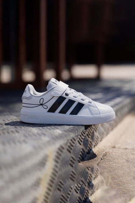 Adidas Çocuk Grand Court 3.0 Ayakkabı KH8835 Beyaz (2)