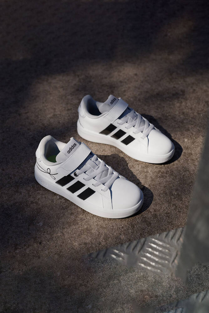 Adidas Çocuk Grand Court 3.0 Ayakkabı KH8835 Beyaz 