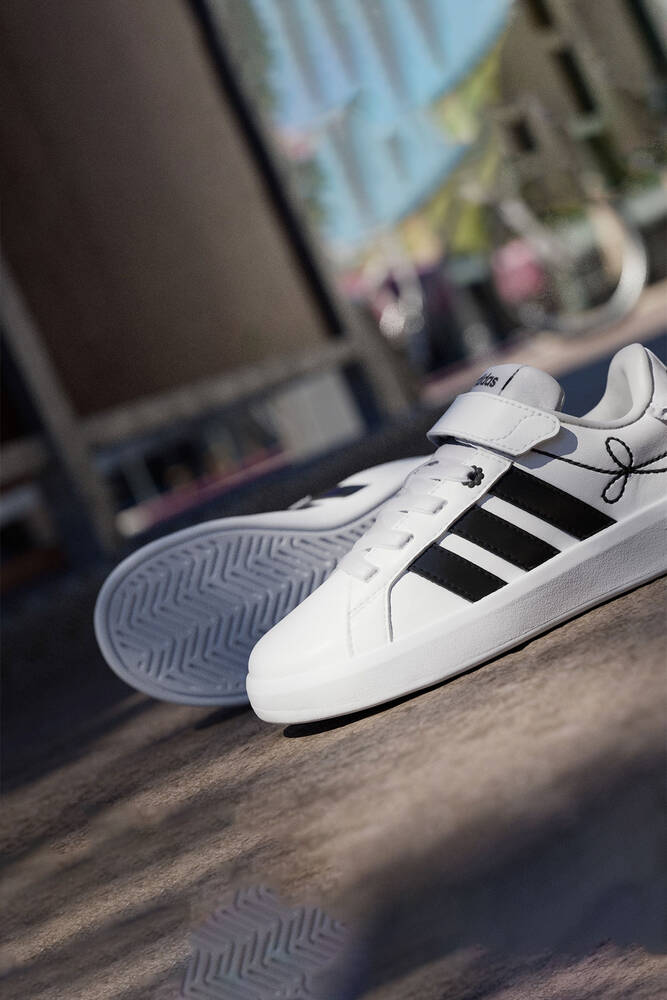 Adidas Çocuk Grand Court 3.0 Ayakkabı KH8835 Beyaz 
