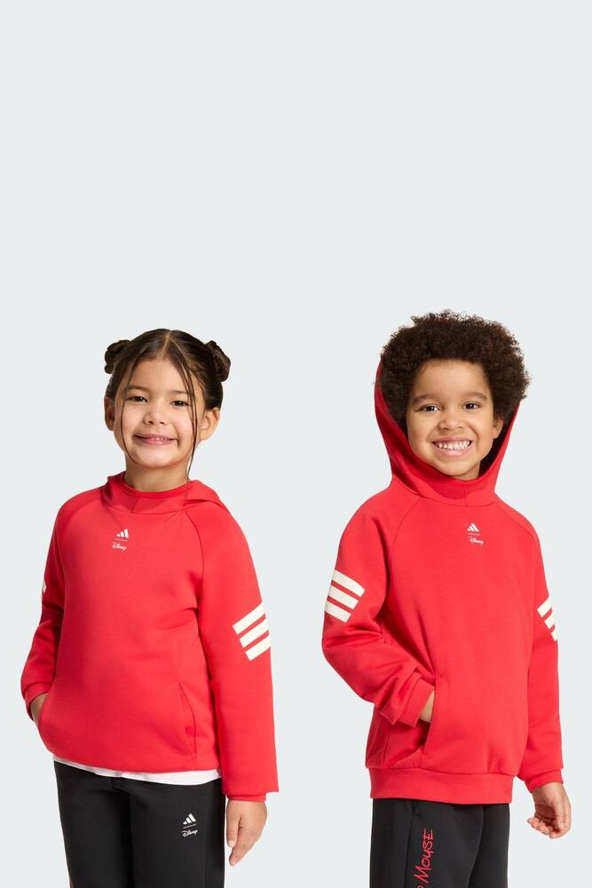 Adidas Çocuk LK Dy MM Kapüşonlu Sweat KG6126 Kırmızı 