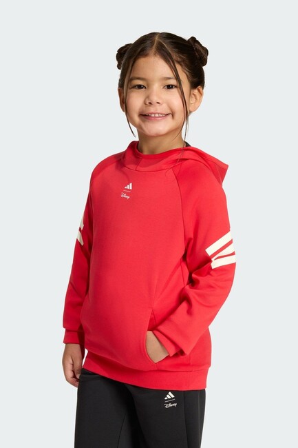 Adidas Çocuk LK Dy MM Kapüşonlu Sweat KG6126 Kırmızı (3)