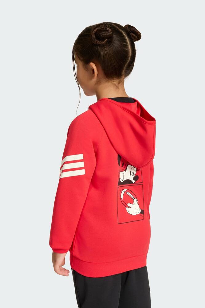 Adidas Çocuk LK Dy MM Kapüşonlu Sweat KG6126 Kırmızı 