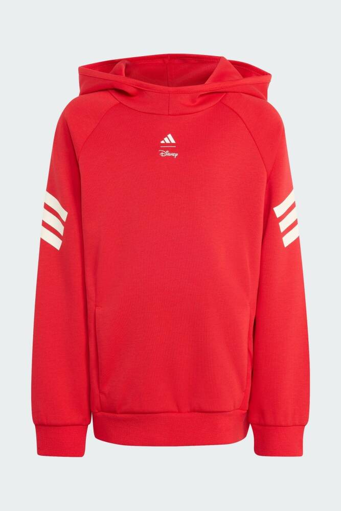 Adidas Çocuk LK Dy MM Kapüşonlu Sweat KG6126 Kırmızı  - 6