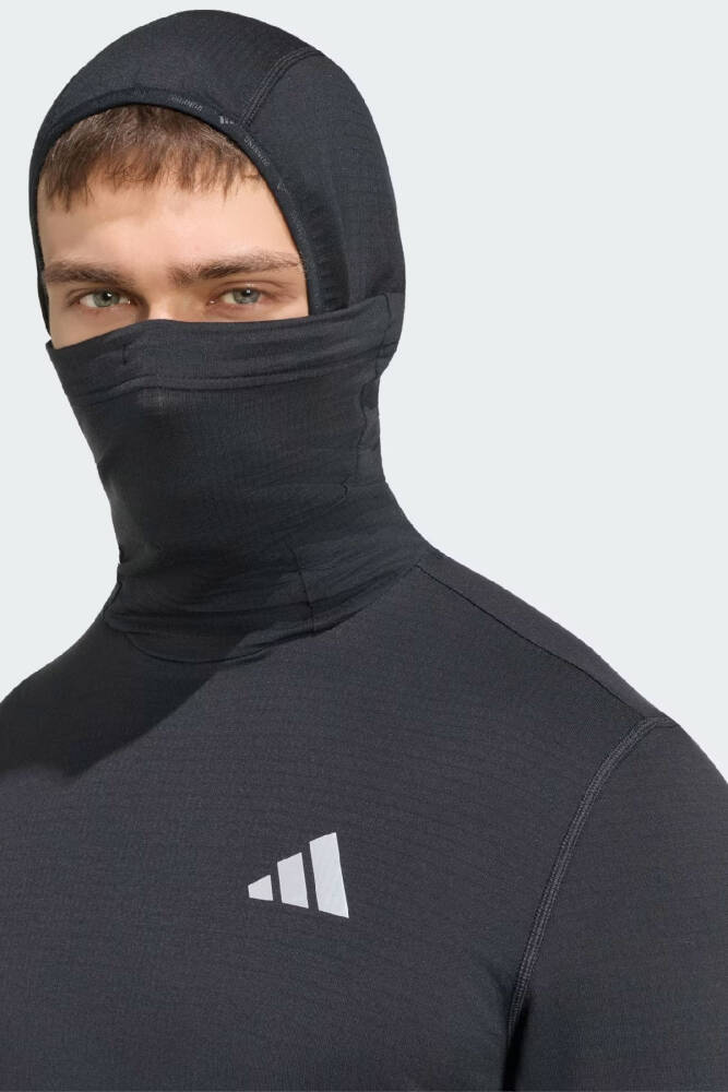 Adidas Erkek Adi365 Kapüşonlu Sweat KV4279 Siyah - 6