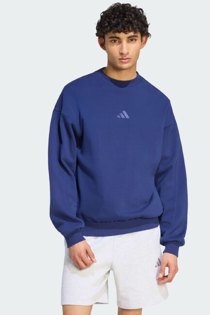 Adidas Erkek AK Sl Sweat KW2282 Mavi