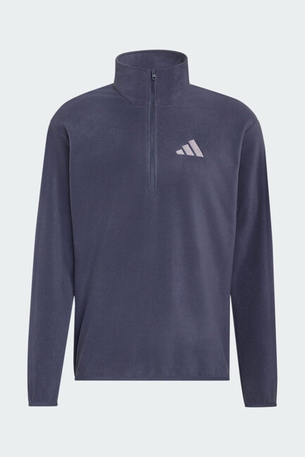 Adidas Erkek Ess Hz Yarım Fermuarlı Sweat KZ1775 Lacivert - Thumbnail