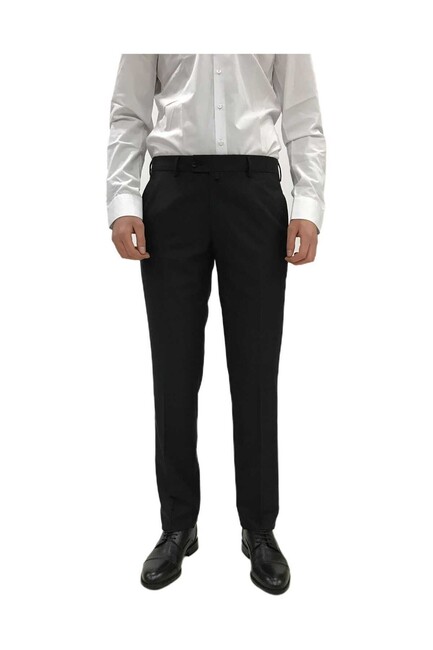 Alpino Kumaş Pantolon Movano-Slim Fit 57368001 Siyah (1)