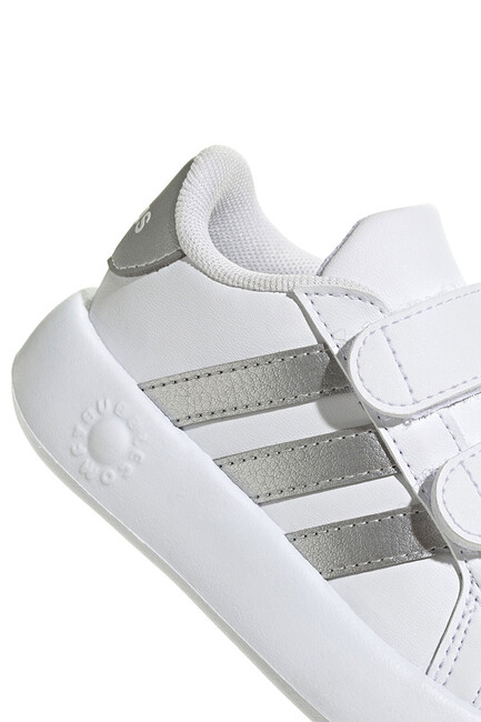 Bebek Grand Court 2.0 Ayakkabı ID5274 Beyaz - Thumbnail
