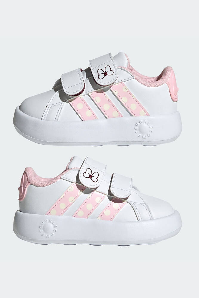 Bebek Grand Court Minnie Ayakkabı JR8130 Beyaz 