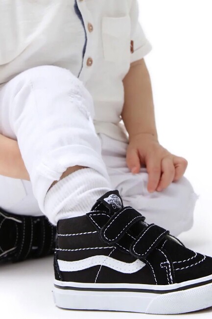 Bebek TD SK8-Mid Reissue VAyakkabı VN00018W6BT1 Siyah - Thumbnail