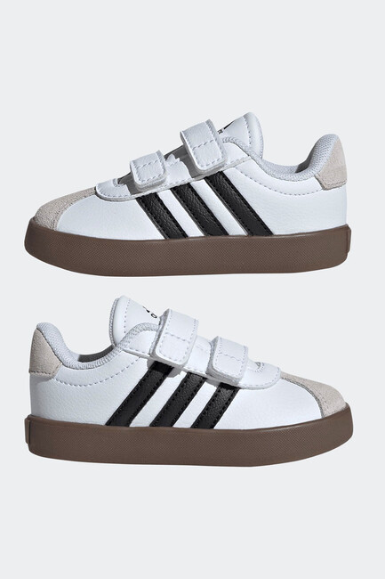 Bebek VL Court 3.0 Ayakkabı ID9157 Beyaz - Thumbnail