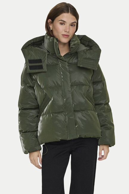 Bergen Lıfe Oversızed Puffer Mont 15351969 Haki (3)
