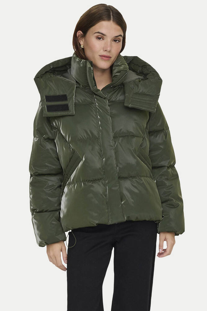 Bergen Lıfe Oversızed Puffer Mont 15351969 Haki 