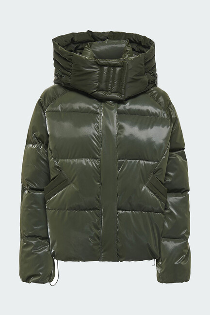 Bergen Lıfe Oversızed Puffer Mont 15351969 Haki - Thumbnail