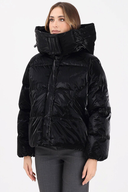 Bergen Lıfe Oversızed Puffer Mont 15351969 Siyah (2)