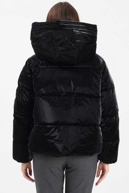 Bergen Lıfe Oversızed Puffer Mont 15351969 Siyah (3)