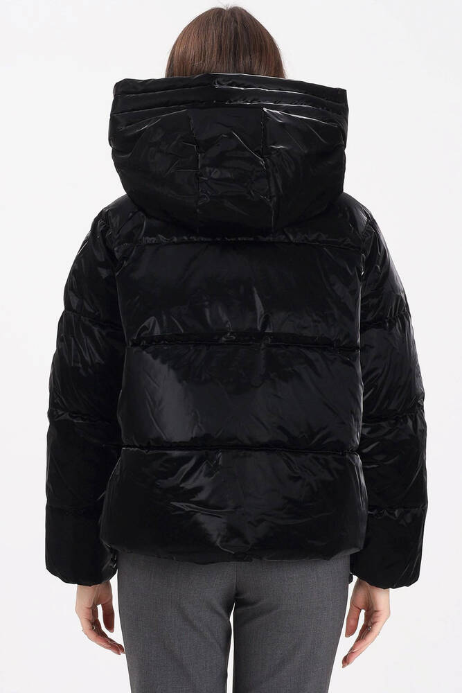 Bergen Lıfe Oversızed Puffer Mont 15351969 Siyah 