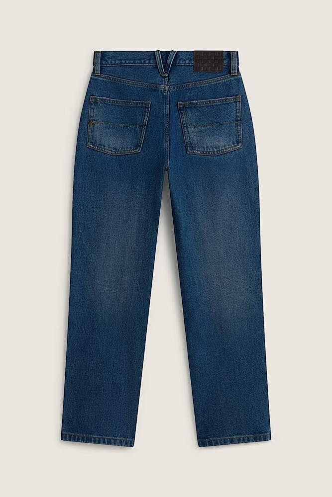 Check 5 Mid Rise Straight Pantolon VN001094AHU1 Mavi 
