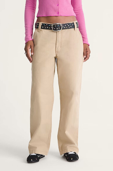 Chore Mid Rise Straight Pantolon VN000WFJ4MG1 Bej (3)