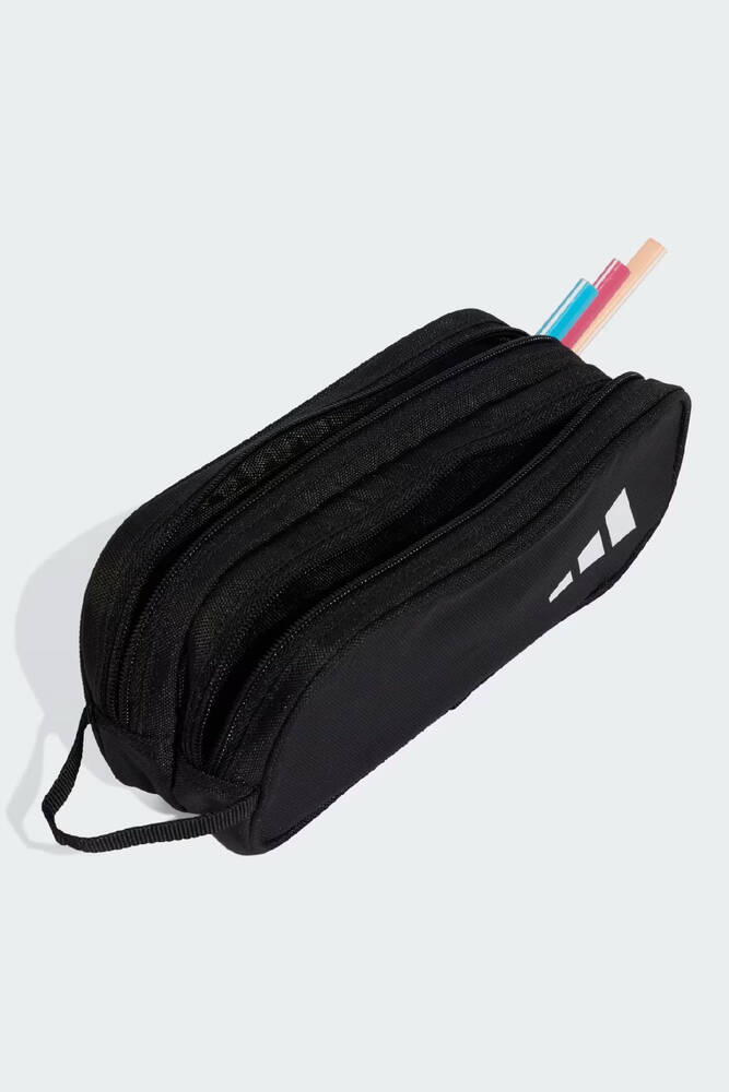 Çocuk 2 Fermuarlı Kalem Kutu JD1308 Siyah 