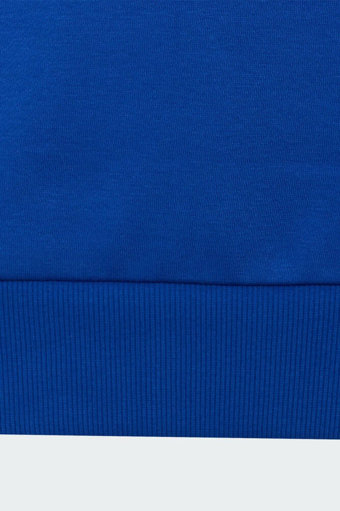 Çocuk 3S Fl Kapüşonlu Sweat KT3381 Mavi  - 4