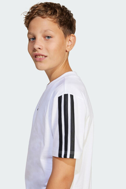Çocuk 3S Tişört JD6488 Beyaz - Thumbnail