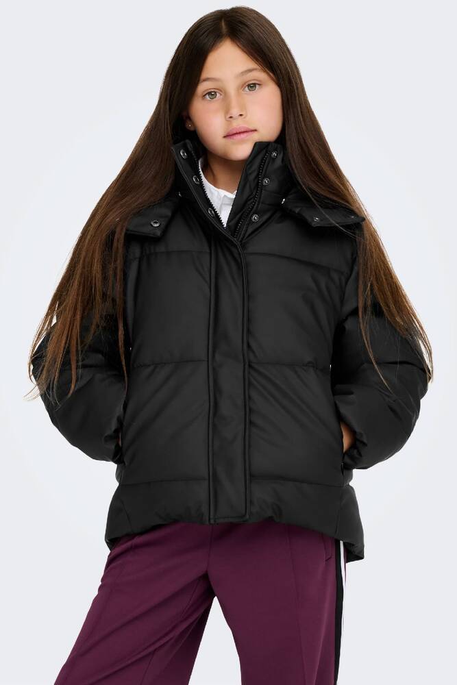 Çocuk Agnes Puffer Mont 15369825 Siyah 