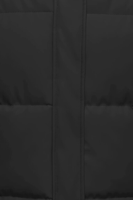 Çocuk Agnes Puffer Mont 15369825 Siyah - Thumbnail