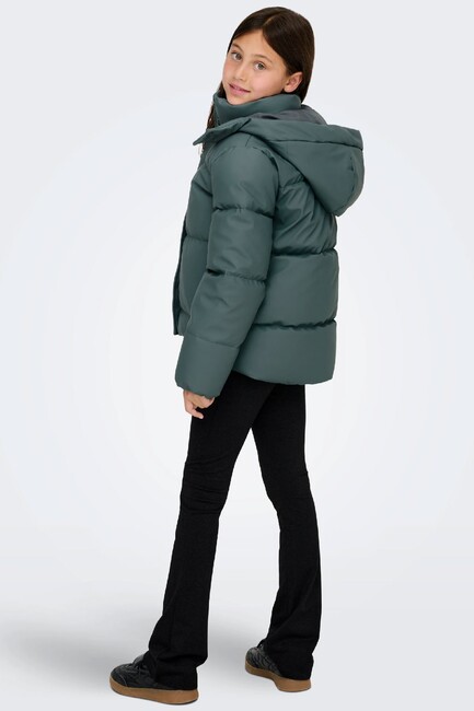 Çocuk Agnes Puffer Mont 15369825 Yeşil (2)