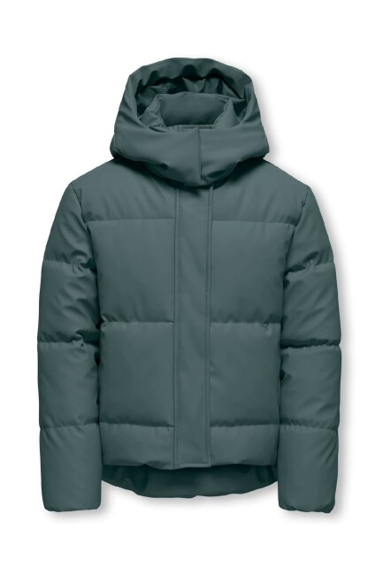 Çocuk Agnes Puffer Mont 15369825 Yeşil (2)
