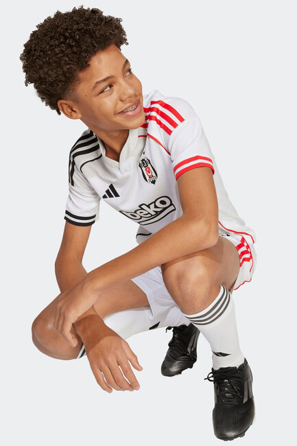 Çocuk BJK Forma JN9936 Beyaz - Thumbnail