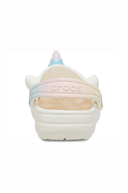 Çocuk Classic Iam Rainbow Unicorncgt Terlik 209701_0WV Ekru - Thumbnail