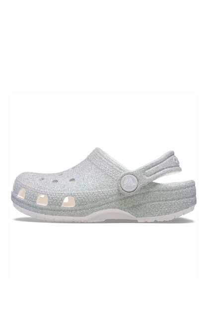 Çocuk Classic Iridescent Glitter Cgk Terlik 210986_100 Beyaz (2)