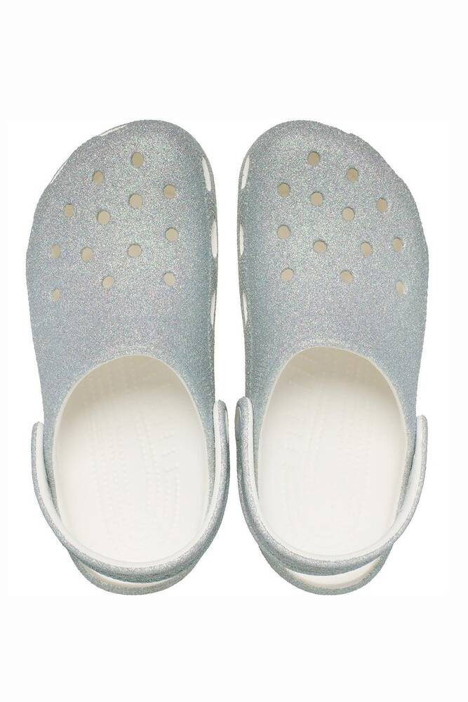 Çocuk Classic Iridescent Glitter Cgk Terlik 210986_100 Beyaz 