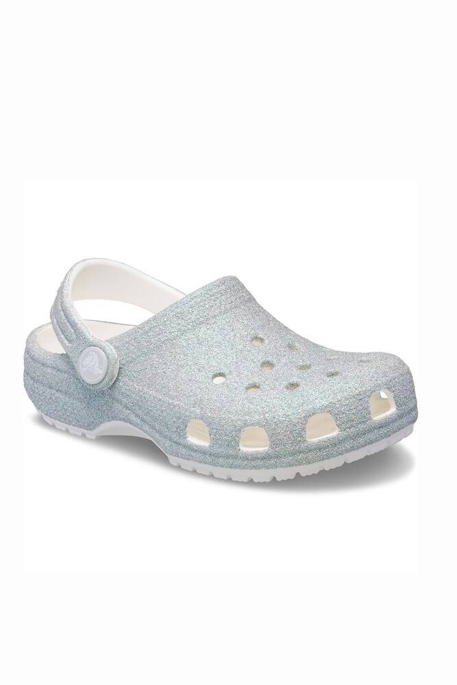 Çocuk Classic Iridescent Glitter Cgk Terlik 210986_100 Beyaz 