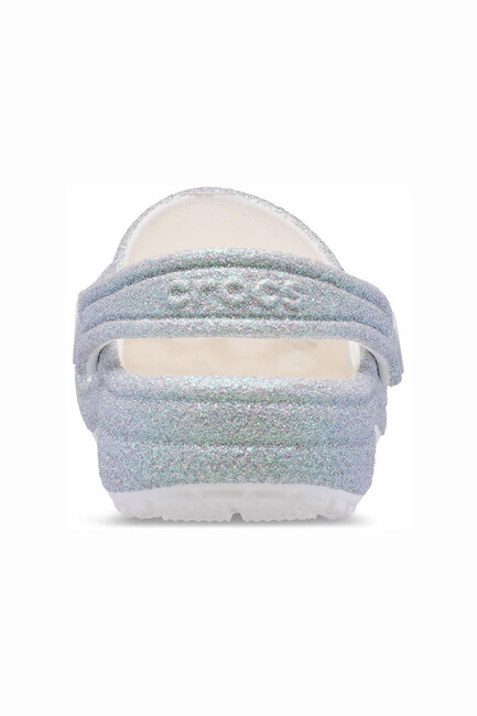 Çocuk Classic Iridescent Glitter Cgk Terlik 210986_100 Beyaz - Thumbnail