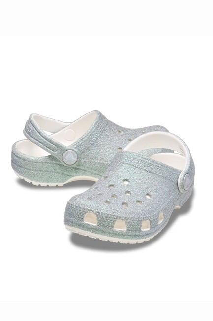 Bebek Classic Iridescent Glitter Cgt Terlik 210985_100 Beyaz (2)