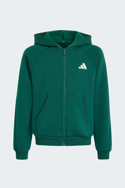 Çocuk Clgt Fermuarlı Kapüşonlu Sweat KS5142 Yeşil 