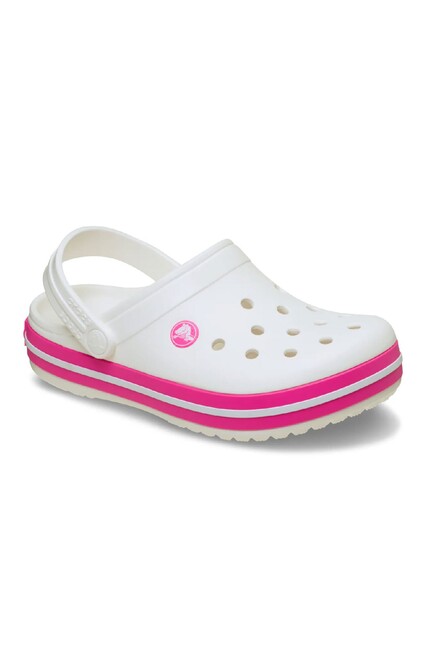 Çocuk Crocband Clog K Terlik 207006_6WU Beyaz - Thumbnail