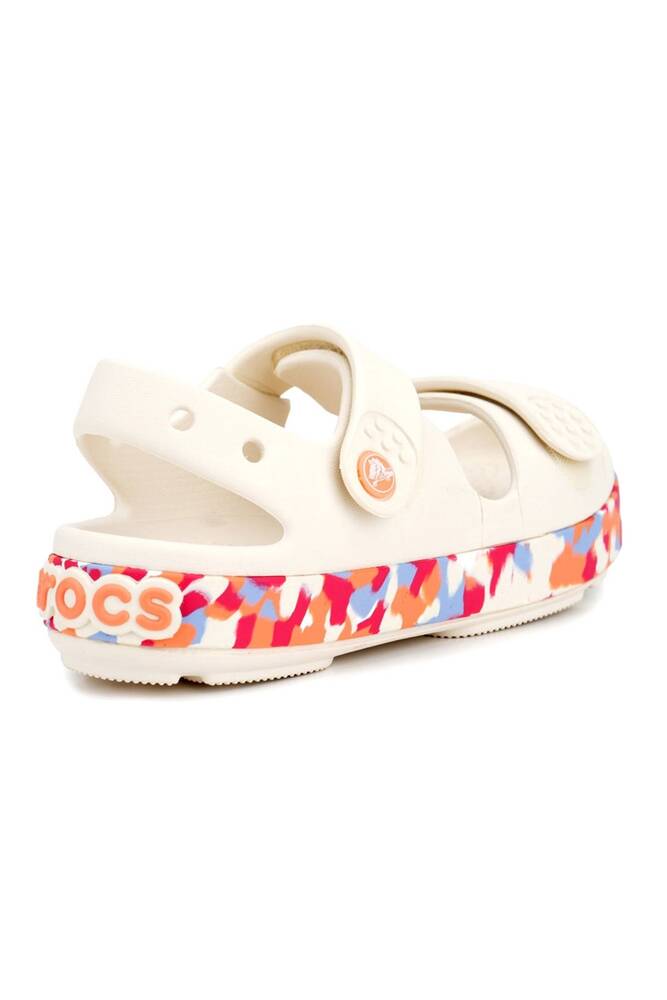 Çocuk Crocband Cruiser Glow Sandalet 212527_2MK Beyaz 