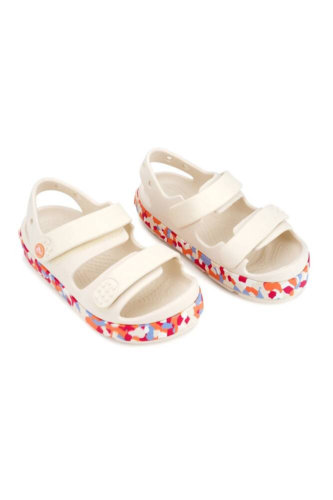 Çocuk Crocband Cruiser Glow Sandalet 212527_2MK Beyaz 