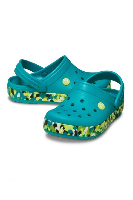 Çocuk Crocband Glow Confetti Bandcgk Terlik 212523_3BU Turkuaz (3)