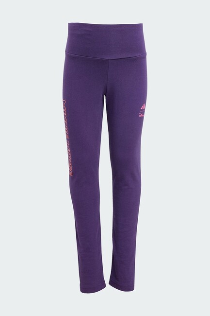 Çocuk DY Minnie Baskılı Tayt JL9192 Mor - Thumbnail