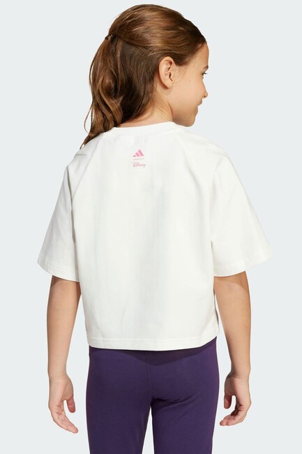 Çocuk DY Minnie Baskılı Tişört JL9191 Beyaz (2)