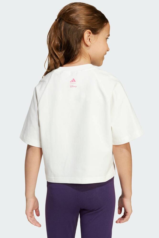 Çocuk DY Minnie Baskılı Tişört JL9191 Beyaz 