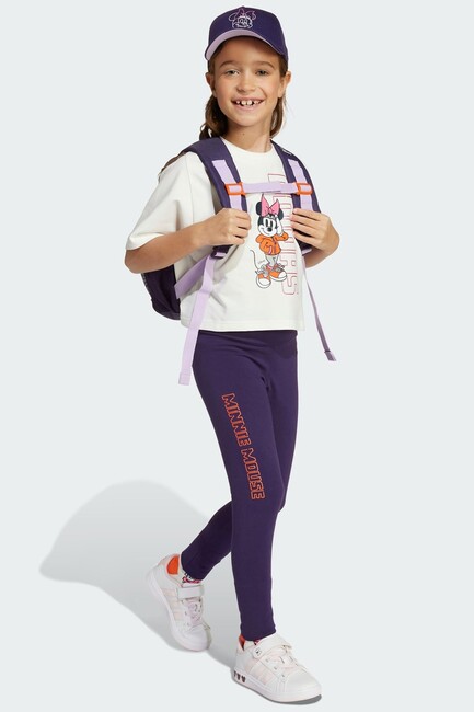 Çocuk DY Minnie Baskılı Tişört JL9191 Beyaz (3)