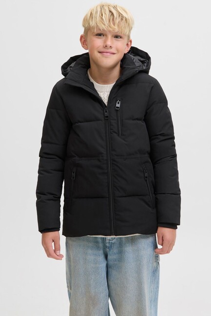Çocuk Eowen Puffer Mont 12278853 Siyah (1)