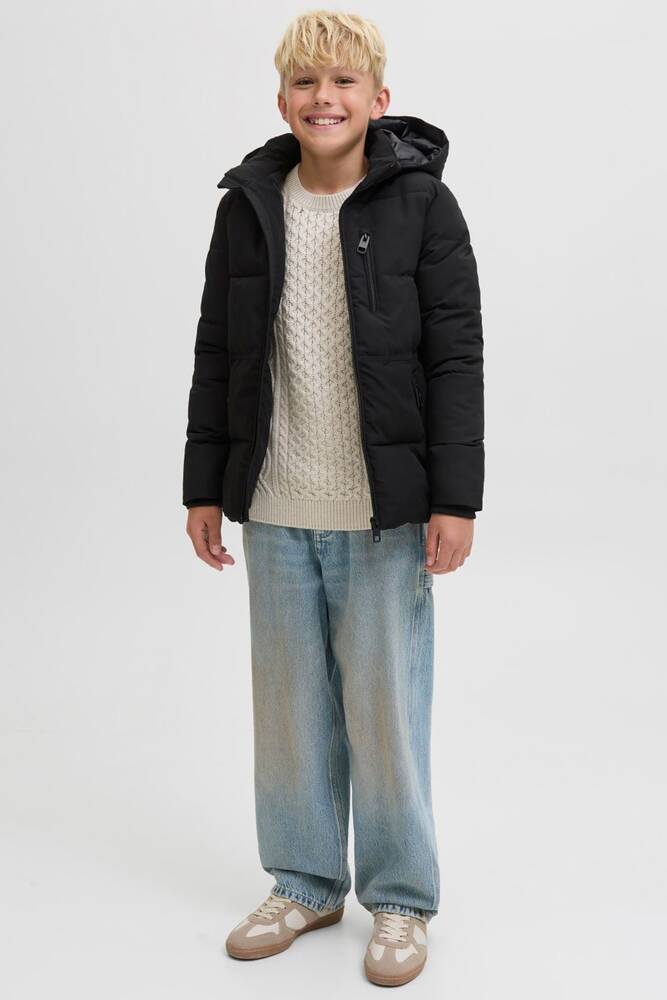 Çocuk Eowen Puffer Mont 12278853 Siyah 