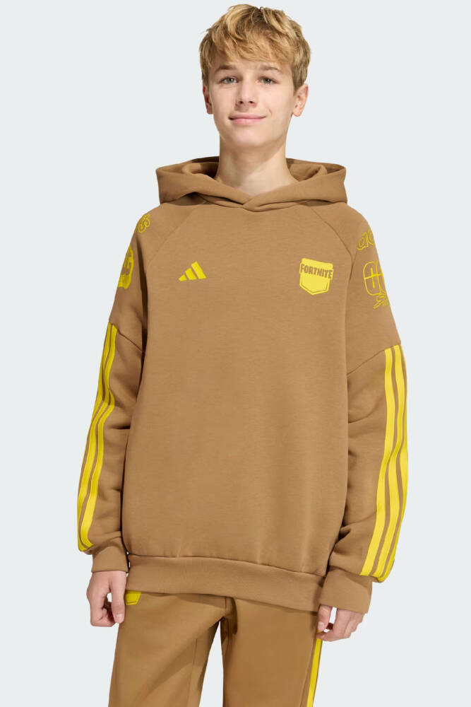Çocuk Fn Kapüşonlu Sweat KR1751 Kahve  - 1